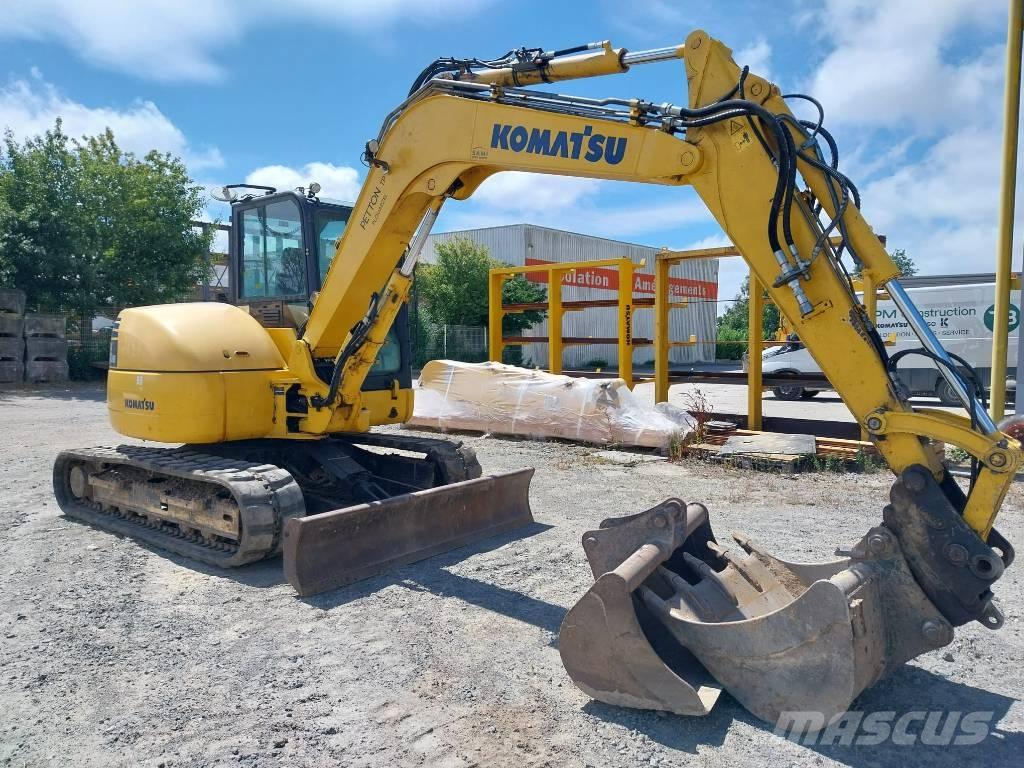 Komatsu PC80MR-5 Midi rýpadla 7t - 12t