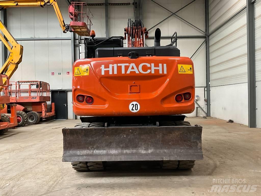 Hitachi ZX 140 W-6 Kolová rýpadla