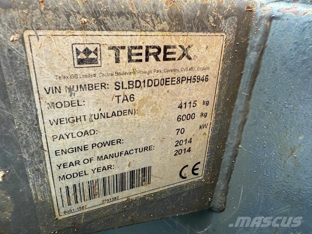 Terex TA 6 Vyklápěcí dempry
