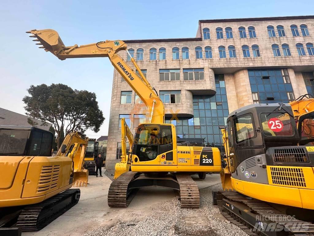 Komatsu PC 220-8 Pásová rýpadla