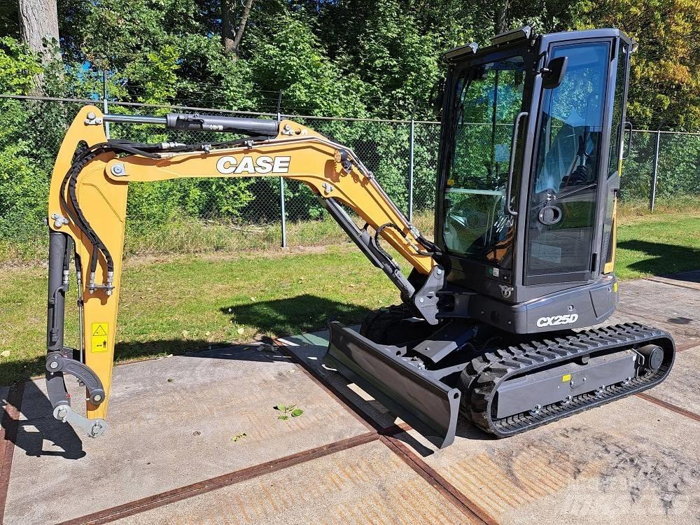 CASE CX 25 D Mini rýpadla < 7t
