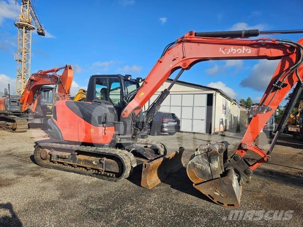Kubota KX 080-4 Midi rýpadla 7t - 12t