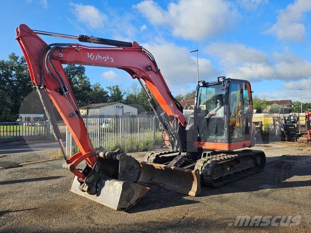 Kubota KX 080-4 Midi rýpadla 7t - 12t