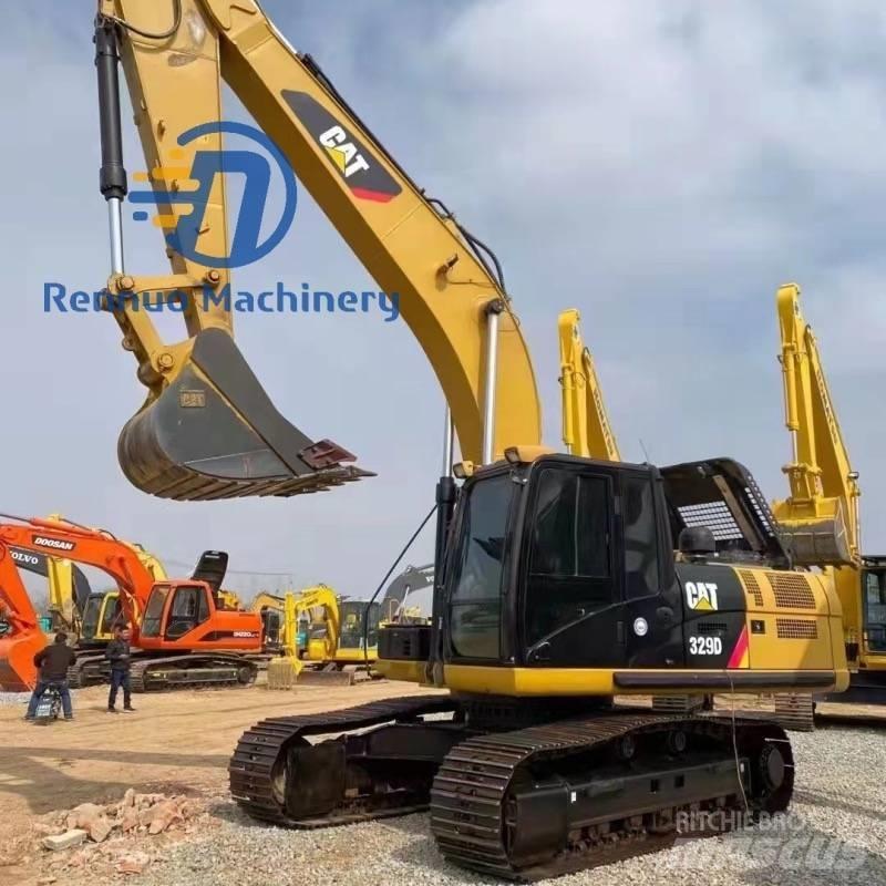 CAT 329D Pásová rýpadla