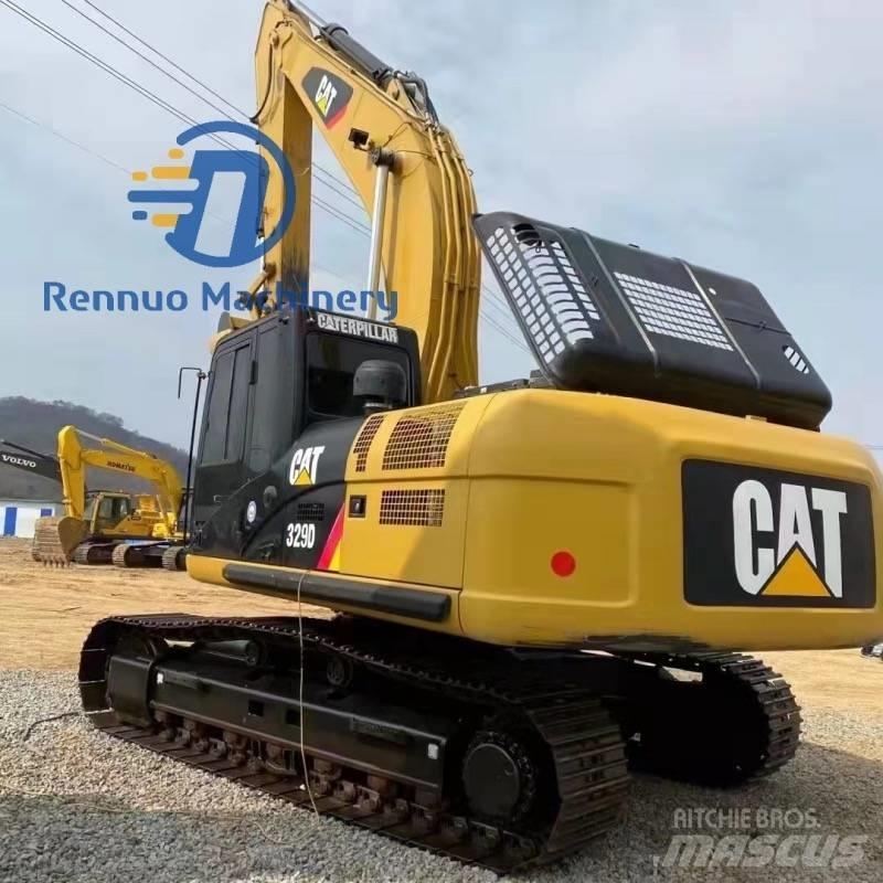 CAT 329D Pásová rýpadla