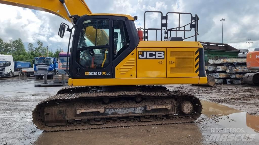 JCB 220 XL Pásová rýpadla