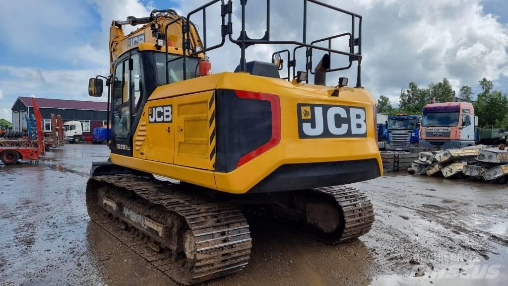 JCB 220 XL Pásová rýpadla