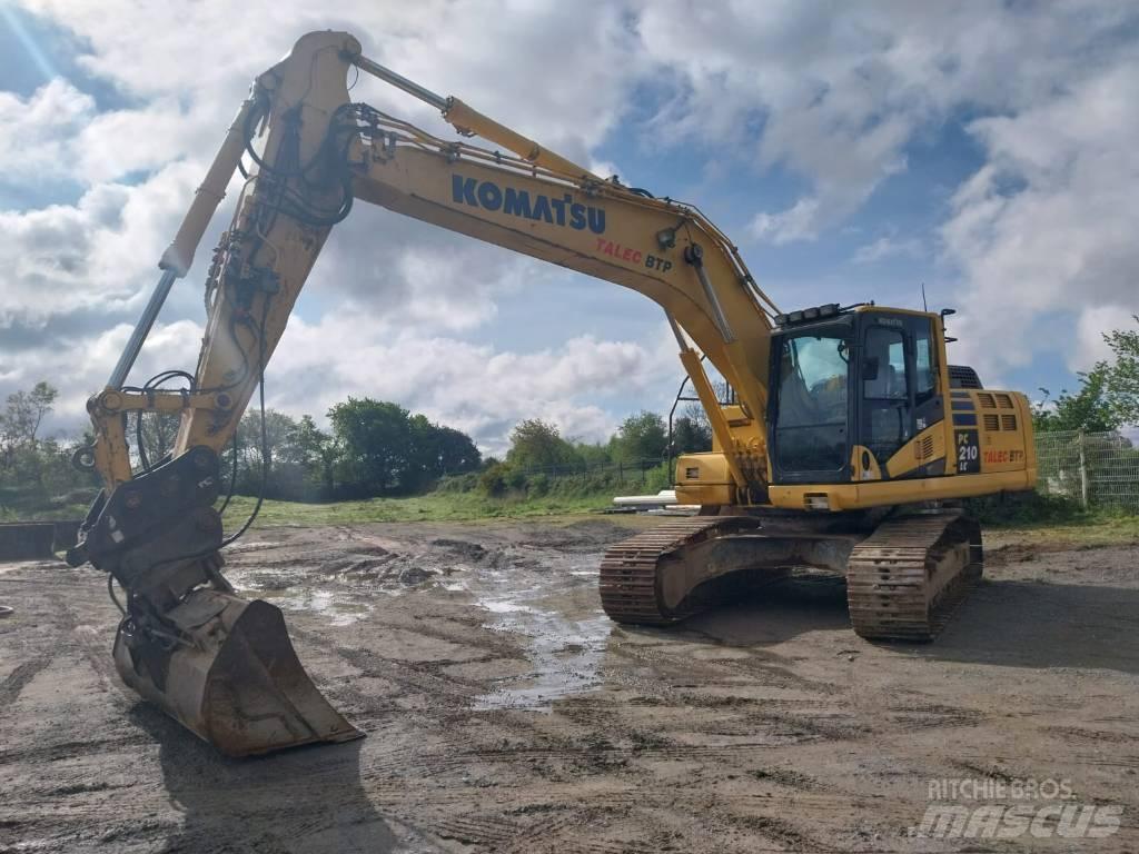 Komatsu PC210LC-10 Pásová rýpadla