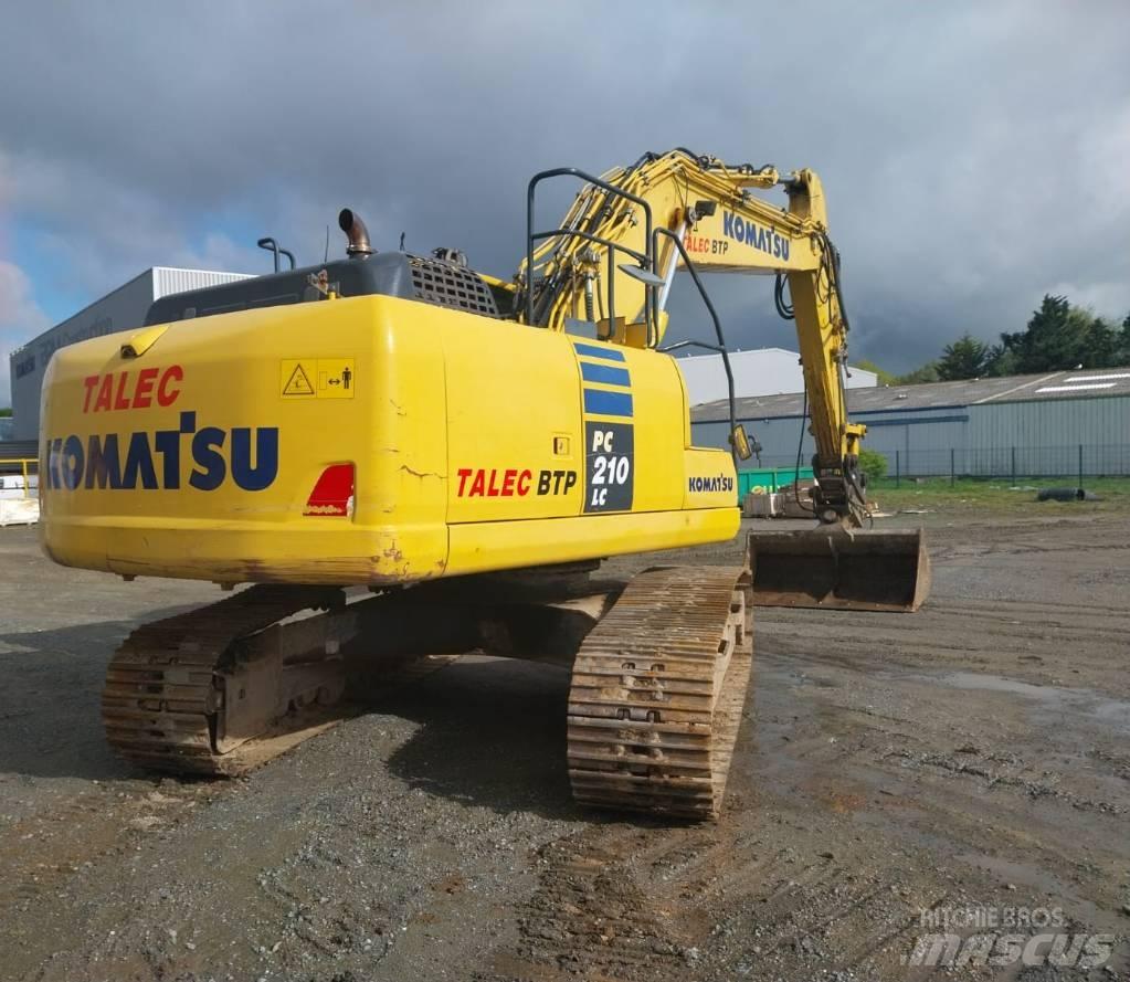 Komatsu PC210LC-10 Pásová rýpadla