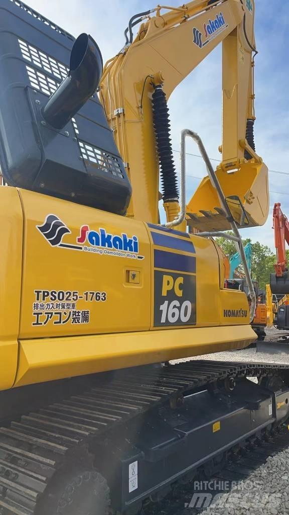 Komatsu PC 160 Pásová rýpadla