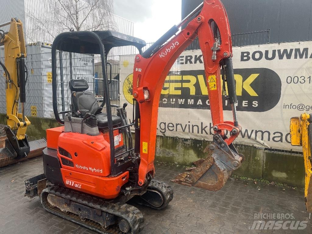 Kubota U17-3 hybride Mini rýpadla < 7t