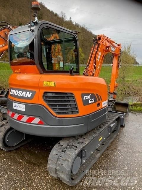 Develon DX63-3 Mini rýpadla < 7t