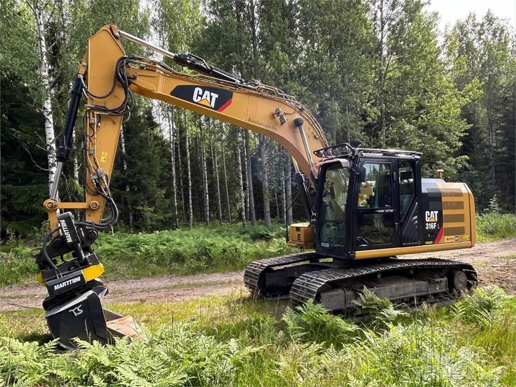 CAT 316FL Pásová rýpadla