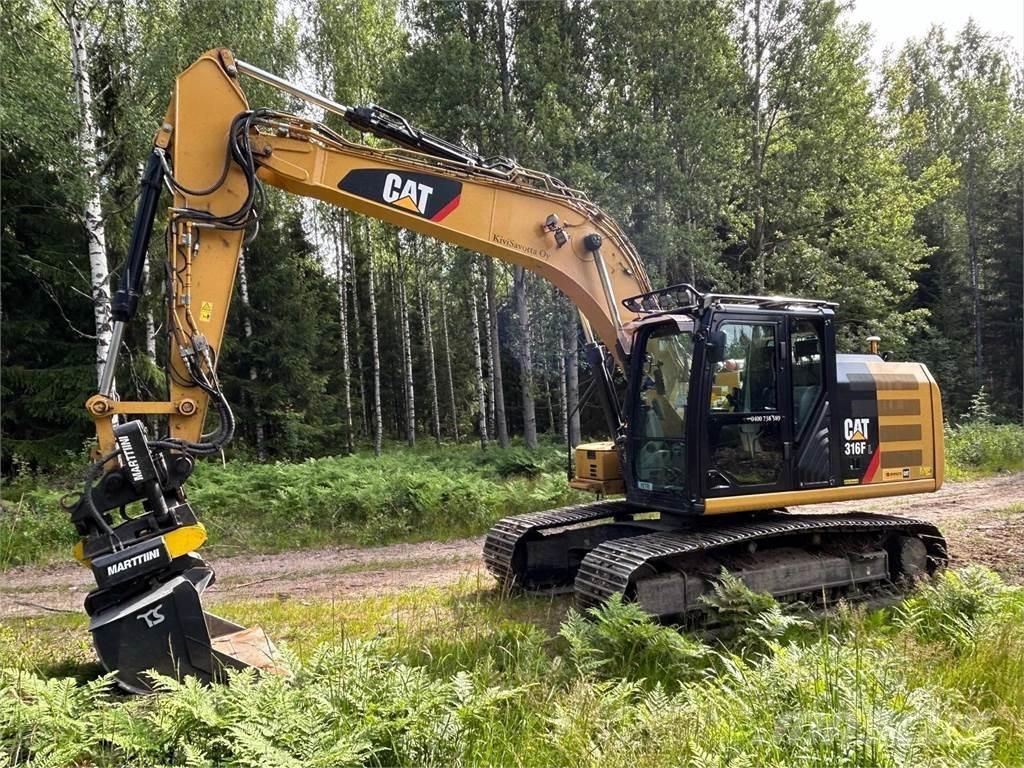 CAT 316FL Pásová rýpadla