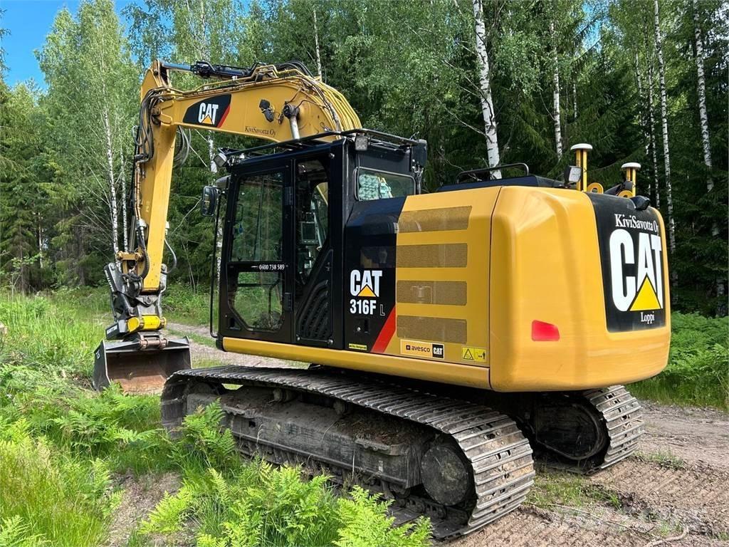 CAT 316FL Pásová rýpadla