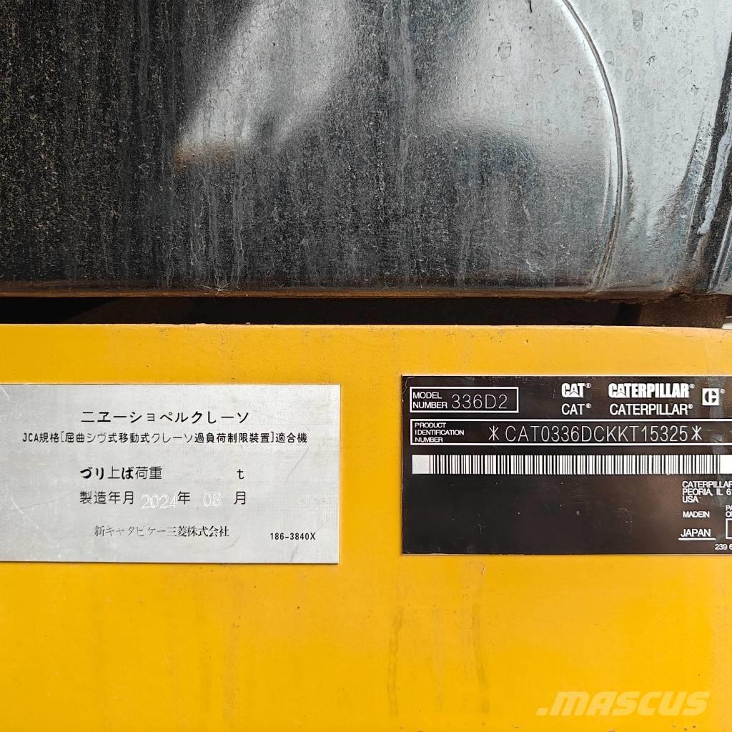 CAT 336D2 Pásová rýpadla