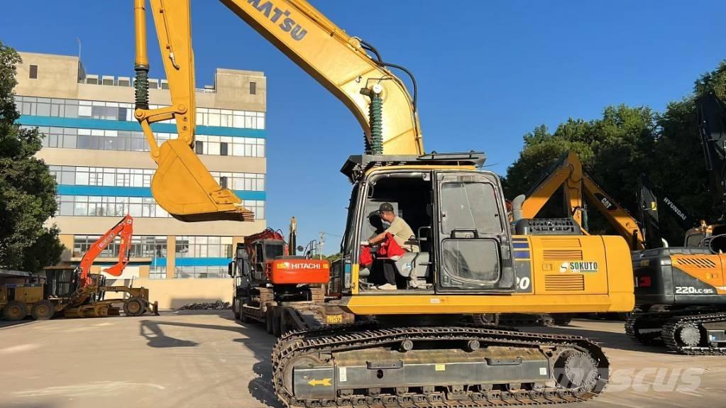 Komatsu PC 220-8 Pásová rýpadla