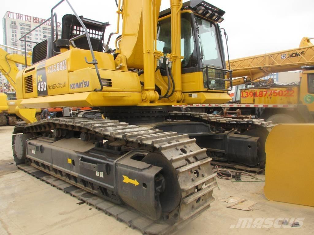 Komatsu PC 450 Pásová rýpadla