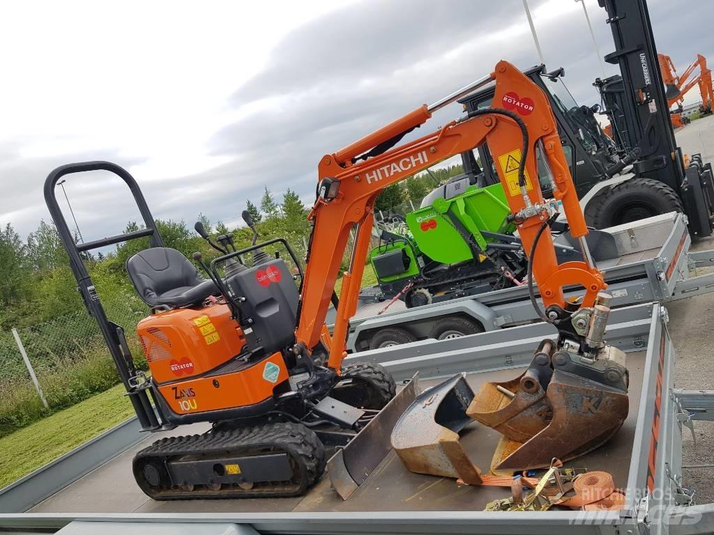 Hitachi ZX10U-2 Mini rýpadla < 7t