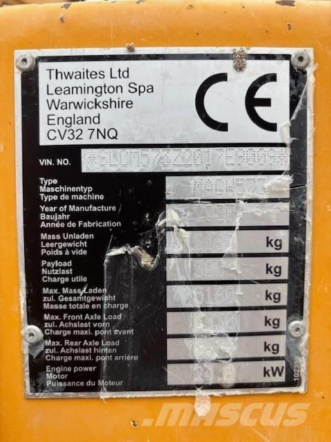 Thwaites MACH 573 Vyklápěcí dempry