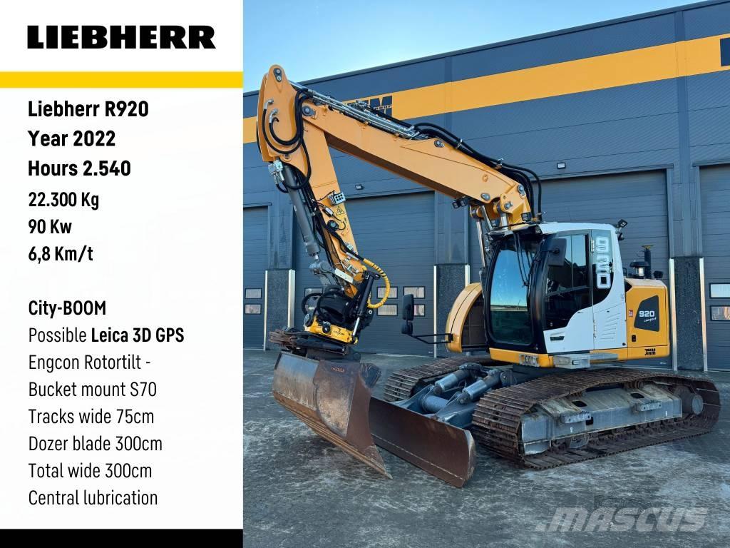 Liebherr R 920 Pásová rýpadla