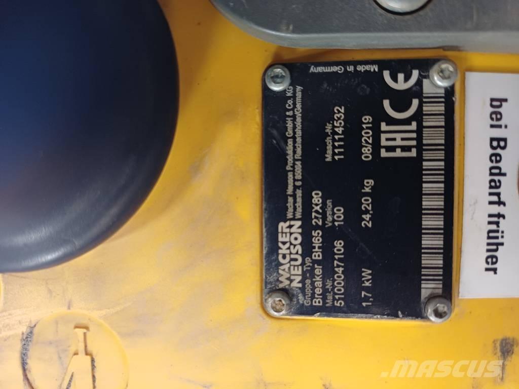 Wacker Neuson BH65 Bourací kladiva / Sbíječky