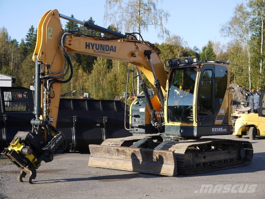 Hyundai HX 145 LCRD Pásová rýpadla
