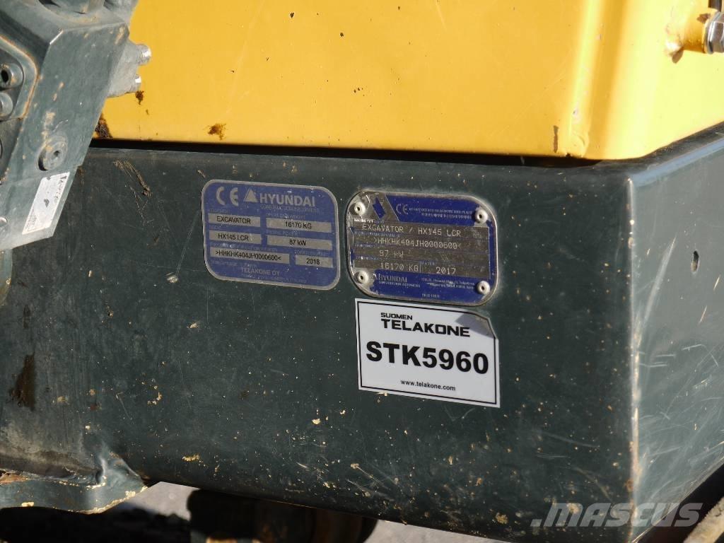 Hyundai HX 145 LCRD Pásová rýpadla