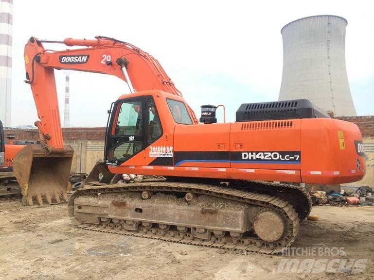 Doosan DH 420 LC-7 Pásová rýpadla