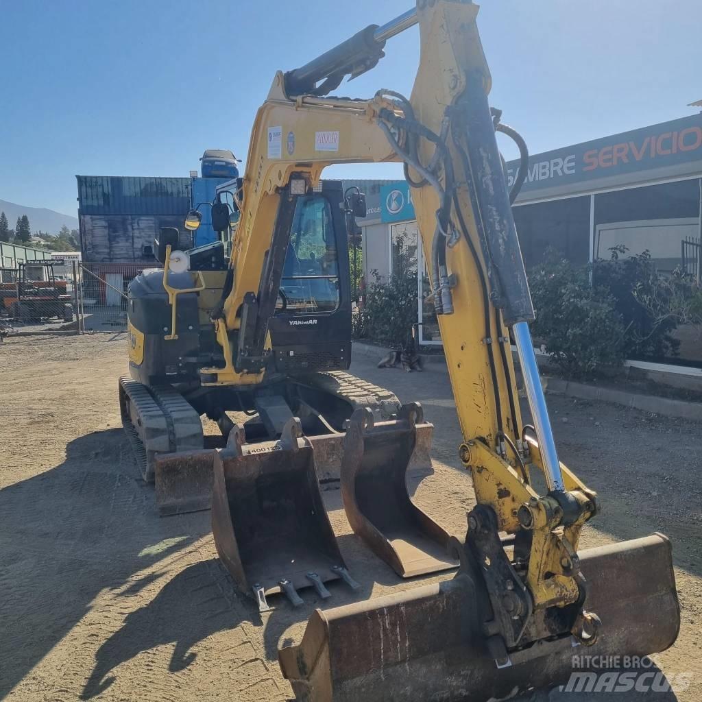 Yanmar Vio 80-1A Midi rýpadla 7t - 12t