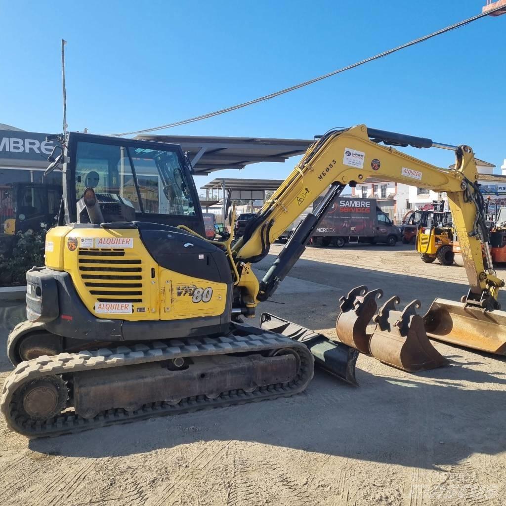 Yanmar Vio 80-1A Midi rýpadla 7t - 12t