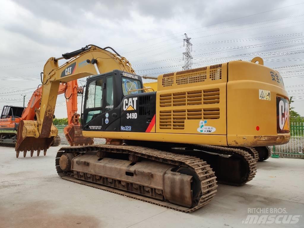 CAT 349 D Pásová rýpadla