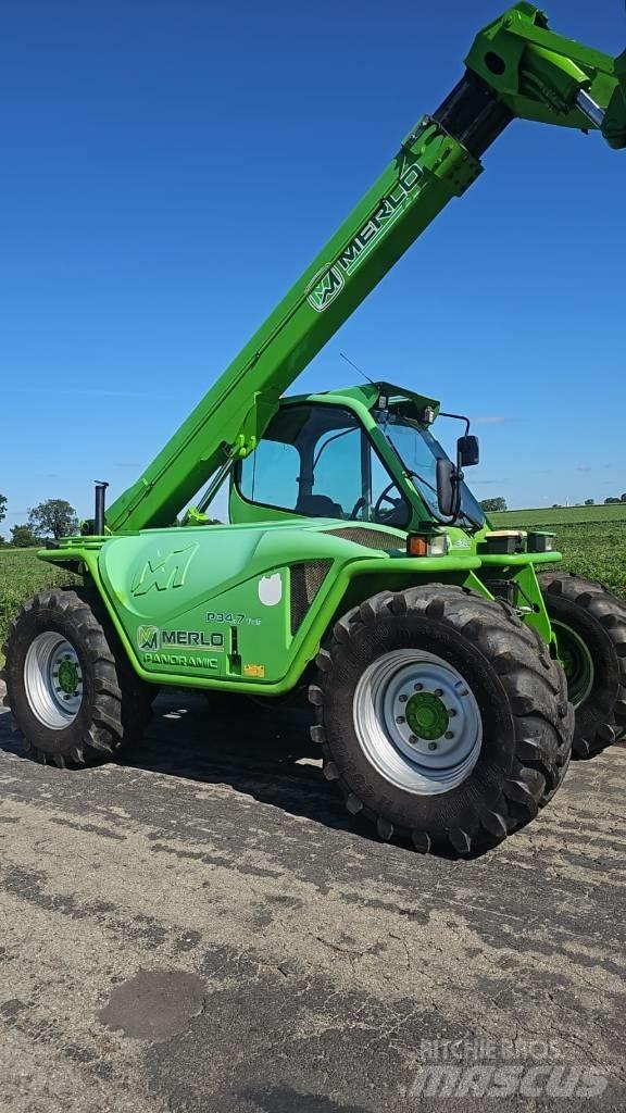 Merlo 34.7 TOP 2009r Teleskopické manipulátory