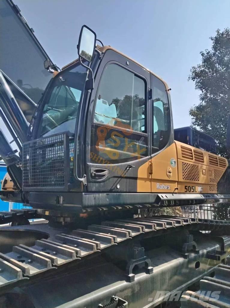 Hyundai R 505 L VS Pásová rýpadla