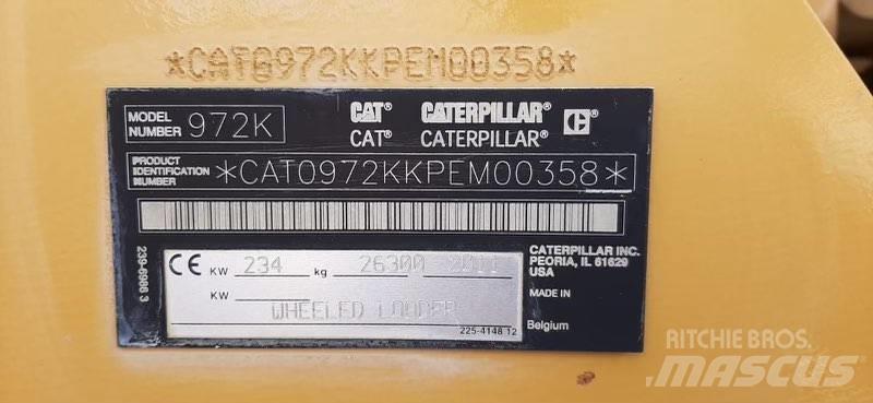 CAT 972K Kolové nakladače