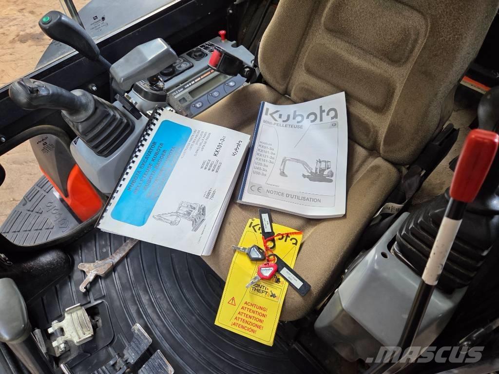 Kubota KX 101-3 A Mini rýpadla < 7t