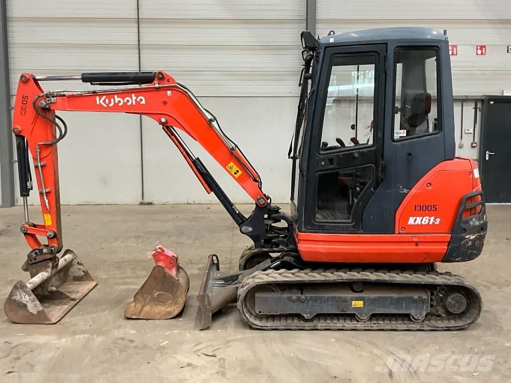 Kubota KX 61-3 Mini rýpadla < 7t