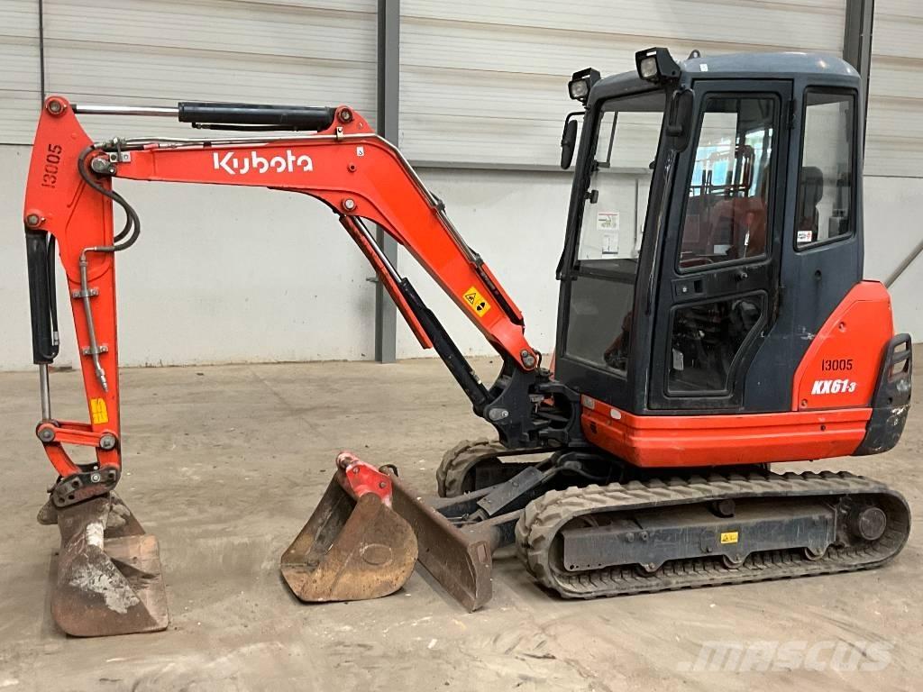 Kubota KX 61-3 Mini rýpadla < 7t