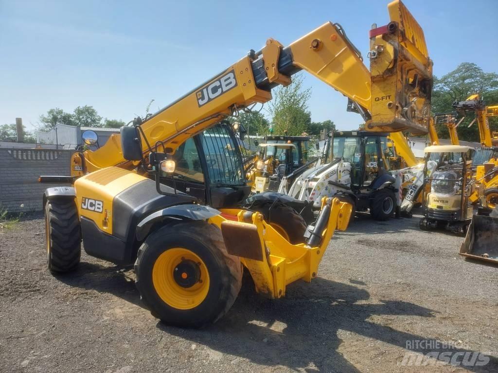 JCB 533-105 Teleskopické manipulátory