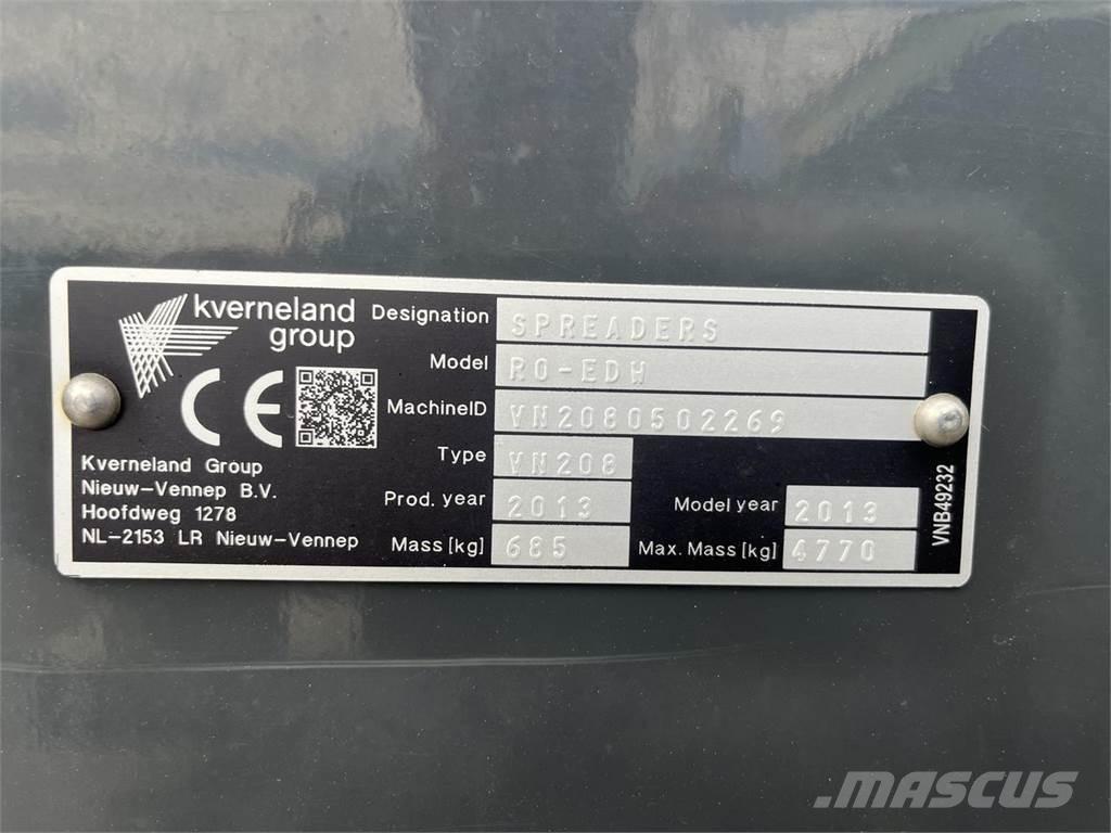 Vicon RO-EDW 1500 Rozmetadlo minerálních hnojiv