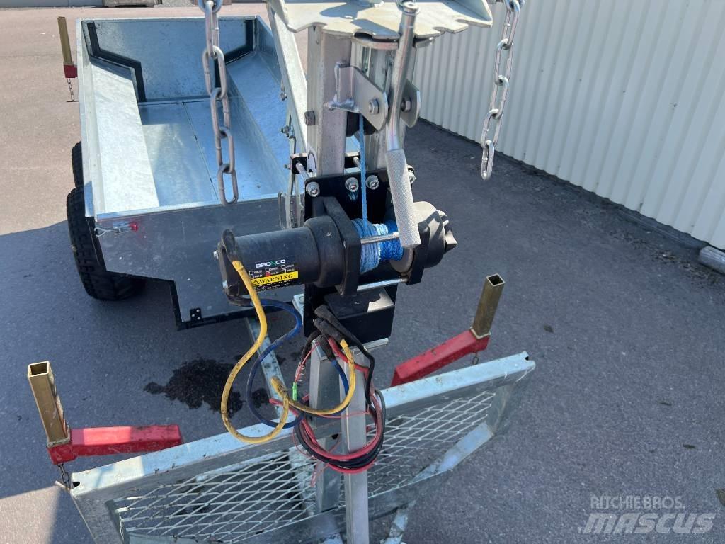ATV Vagn Med kran Příslušenství