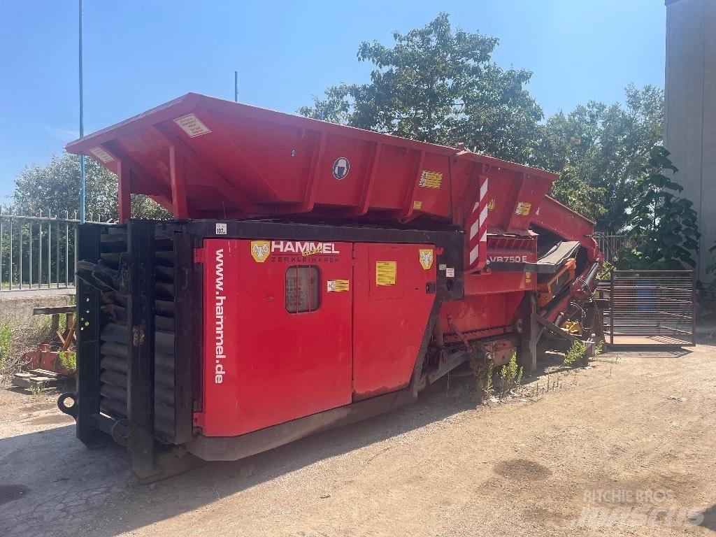 Hammel VB 750 E Drtiče odpadu