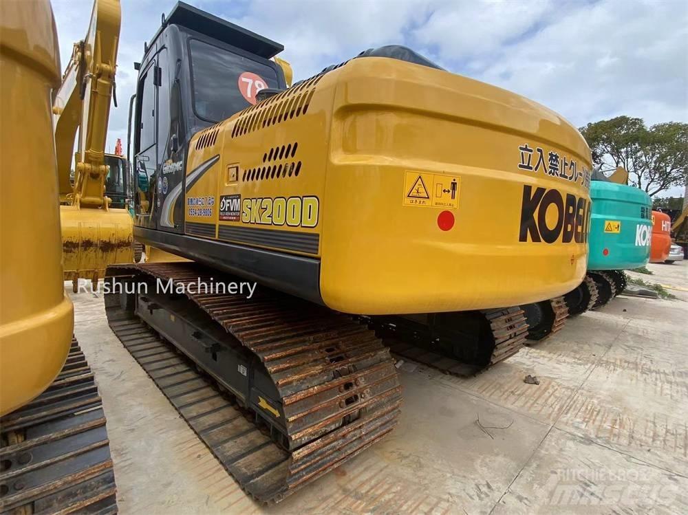 Kobelco SK200 Pásová rýpadla