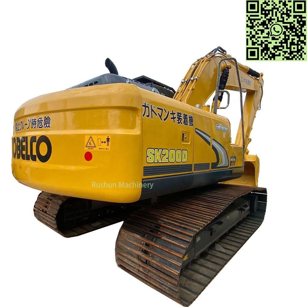 Kobelco SK200 Pásová rýpadla