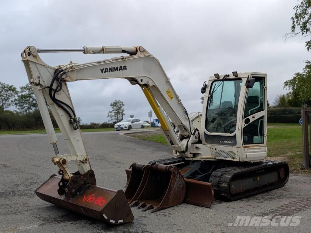 Yanmar Vio 80-1A Midi rýpadla 7t - 12t