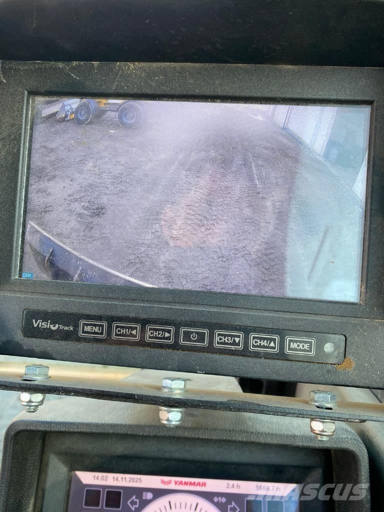 Yanmar B 95 W Kolová rýpadla