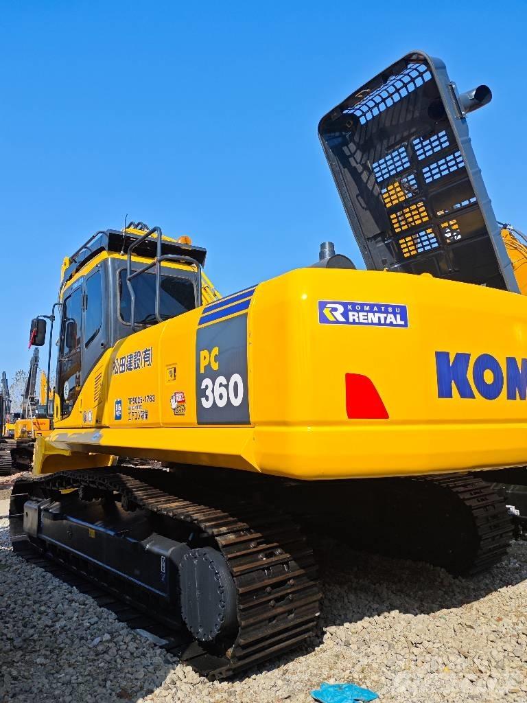 Komatsu PC 360-7 Pásová rýpadla