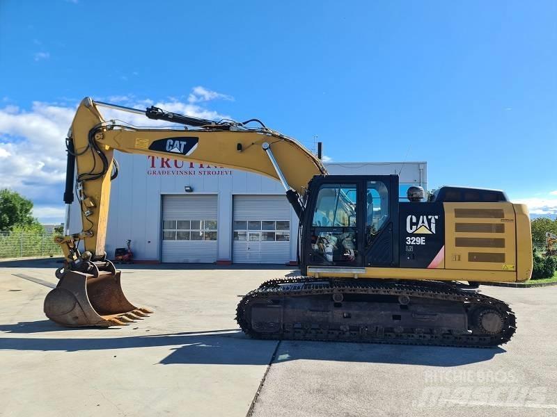 CAT 329 E LN Pásová rýpadla