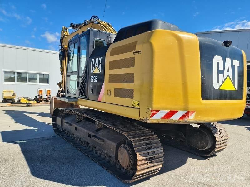 CAT 329 E LN Pásová rýpadla