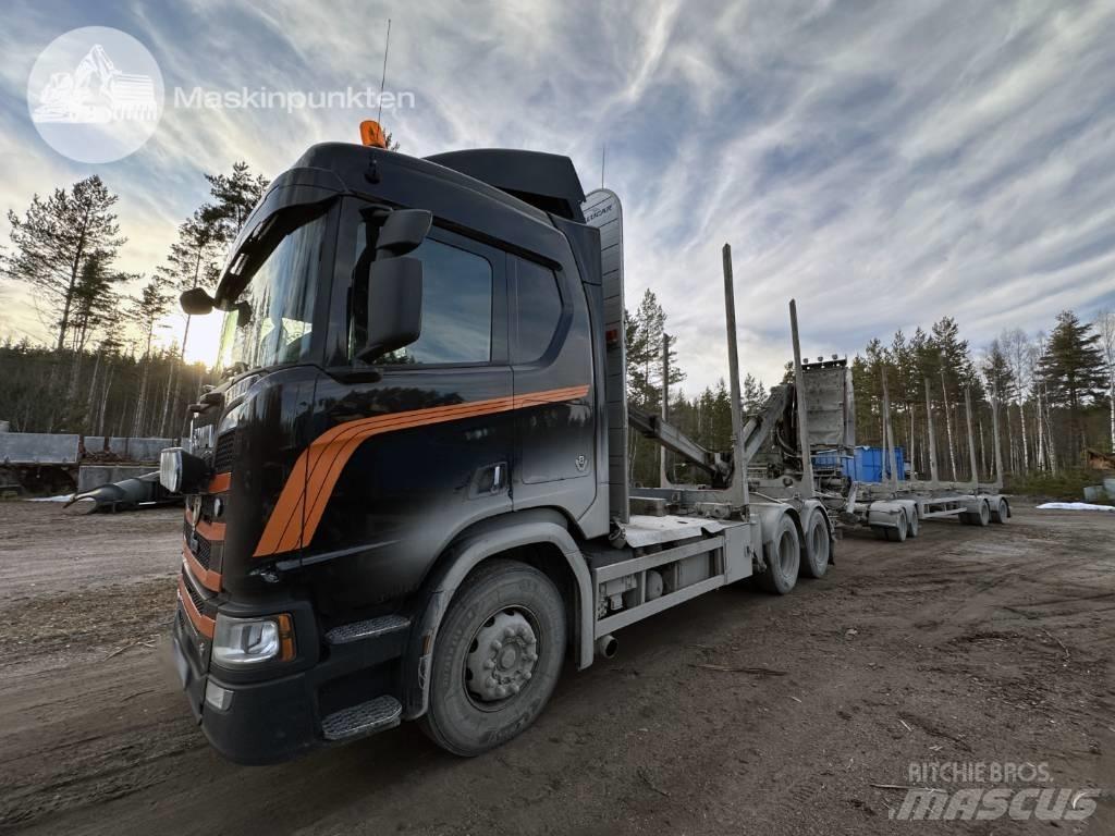 Scania R 650 Ekipage Vozy na přepravu kmenů